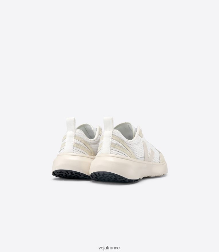 chaussures Veja lacets élastiques canari alveomesh pierre blanche enfants 0826JT391
