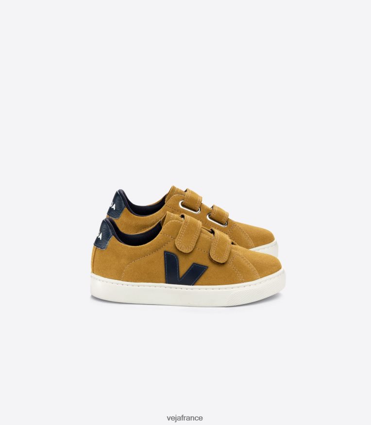 chaussures Veja esplar daim camel nautico enfants 0826JT325