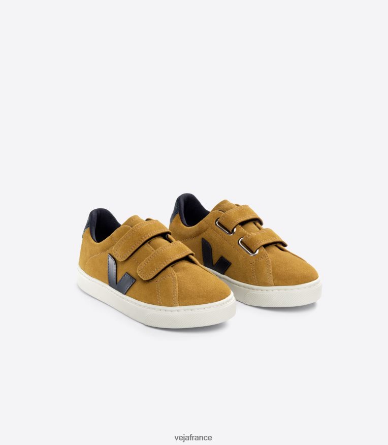 chaussures Veja esplar daim camel nautico enfants 0826JT325