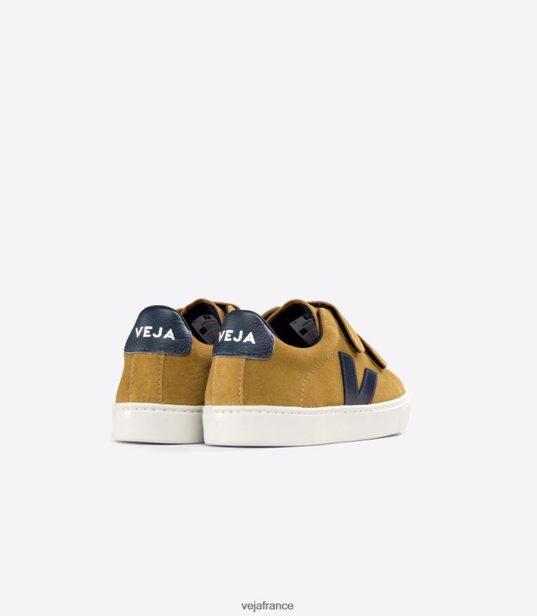 chaussures Veja esplar daim camel nautico enfants 0826JT325