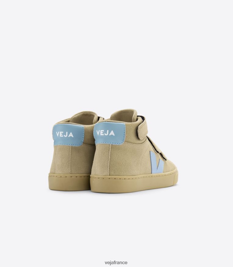 chaussures Veja esplar mi daim dune acier enfants 0826JT311