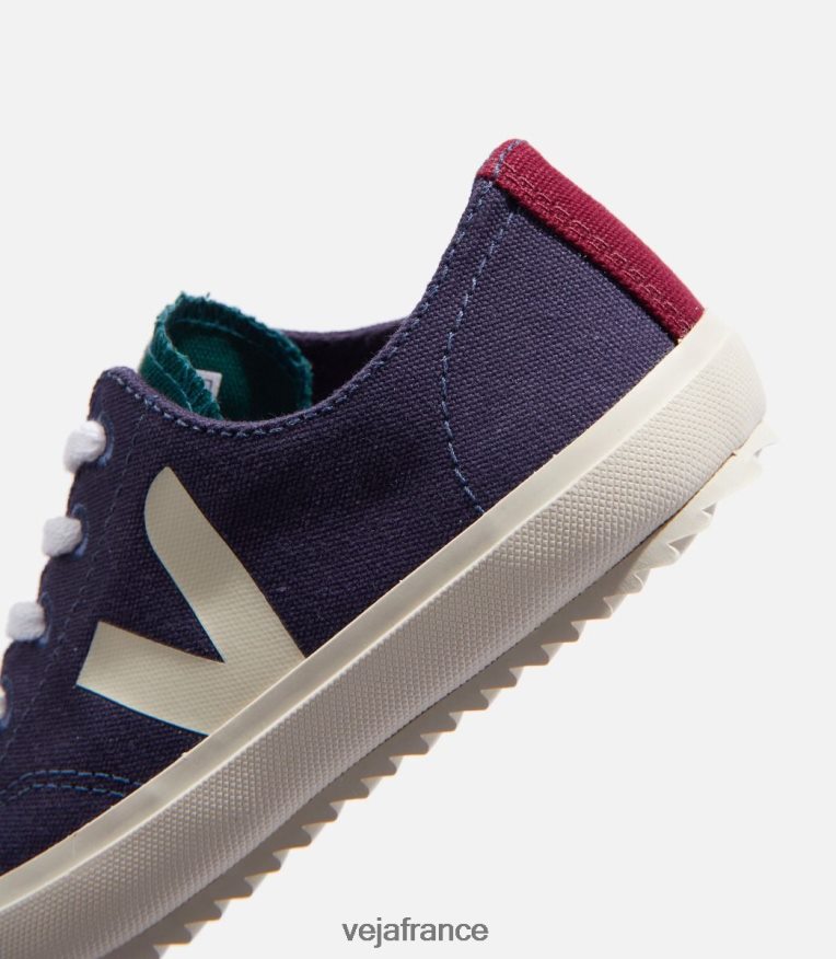 chaussures Veja flip toile multico marine enfants 0826JT398