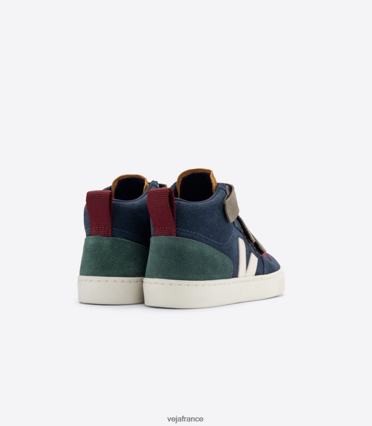 chaussures Veja v-10 mi daim multico nautico chypre enfants 0826JT349