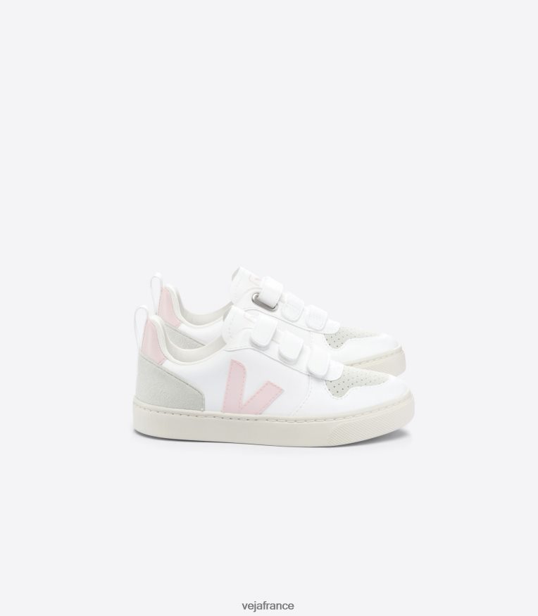 chaussures Veja v-10 cwl pétale blanc enfants 0826JT363