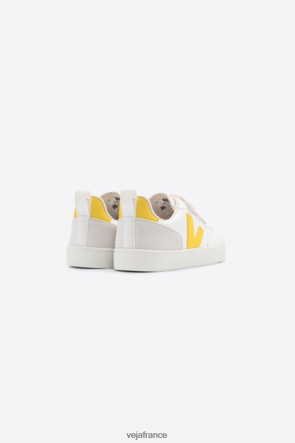 chaussures Veja v-10 cwl tonique blanc enfants 0826JT362