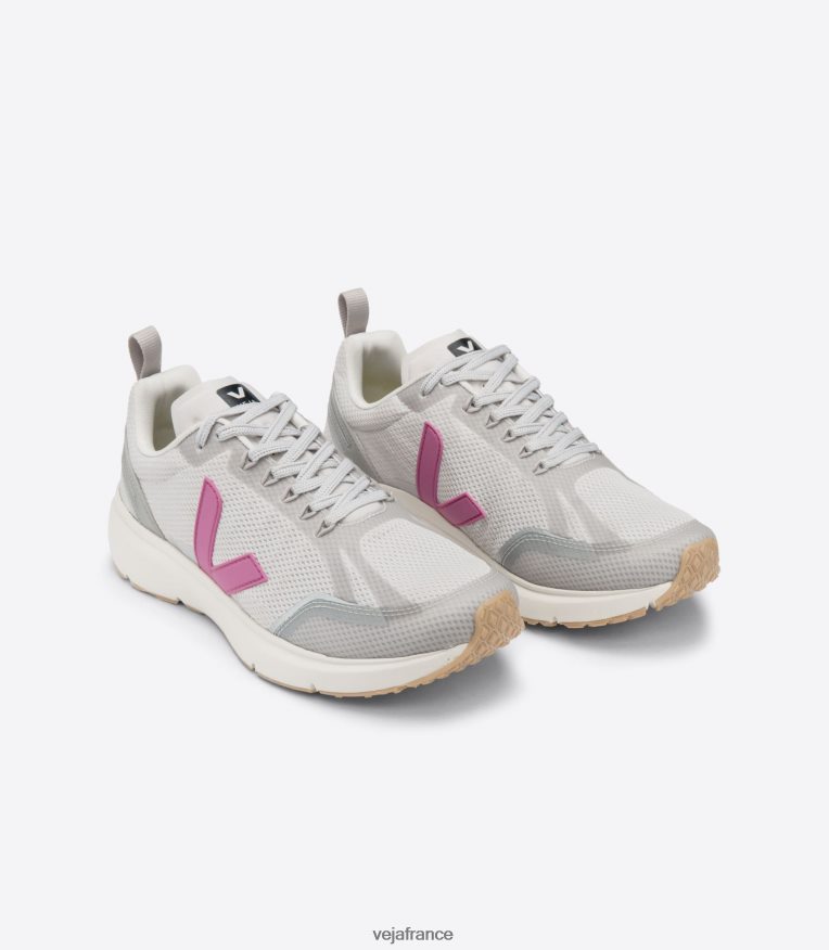 chaussures Veja condor 2 alveomesh gris clair ultraviolet femmes 0826JT273