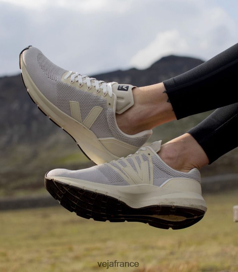 chaussures Veja marlin v-knit craie pierre femmes 0826JT276