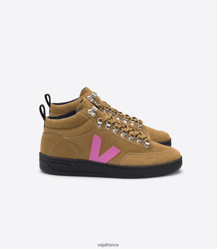 chaussures Veja tente en daim roraima bastille ultraviolet femmes 0826JT251