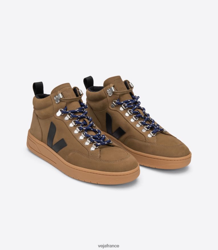chaussures Veja tente roraima nubuck noir femmes 0826JT250