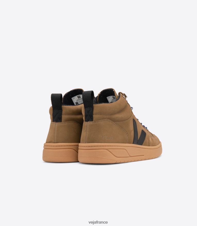 chaussures Veja tente roraima nubuck noir femmes 0826JT250