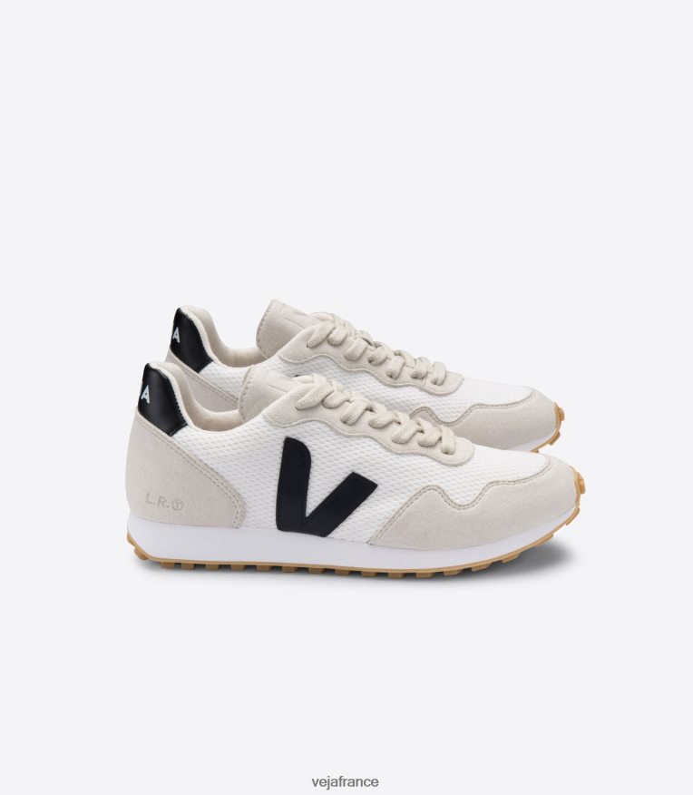 chaussures Veja sdu rec alveomesh blanc noir naturel femmes 0826JT264