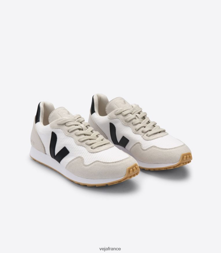 chaussures Veja sdu rec alveomesh blanc noir naturel femmes 0826JT264