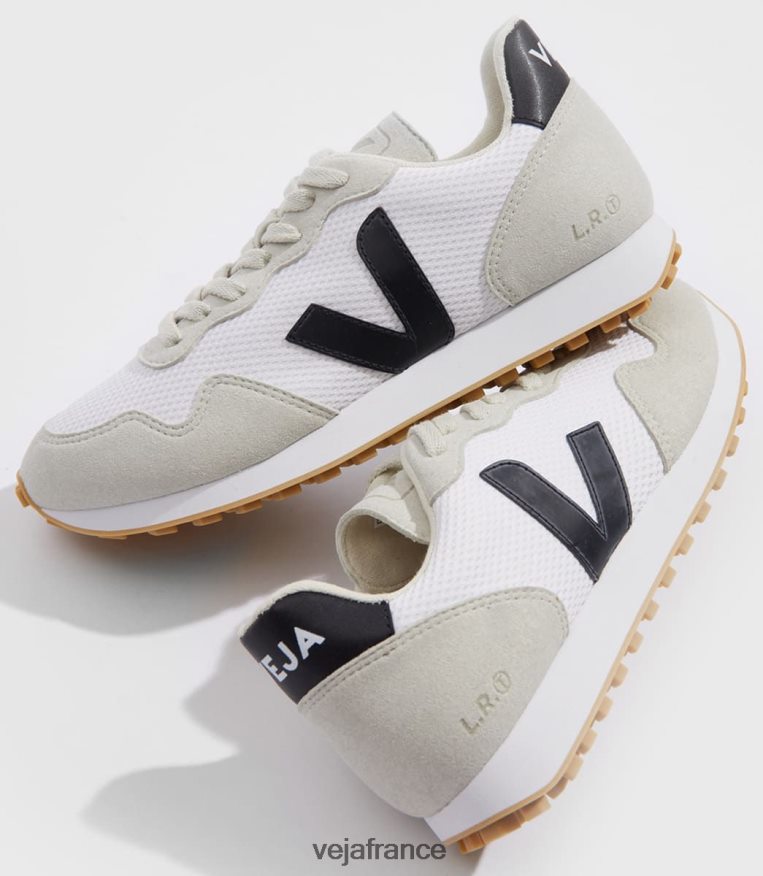 chaussures Veja sdu rec alveomesh blanc noir naturel femmes 0826JT264