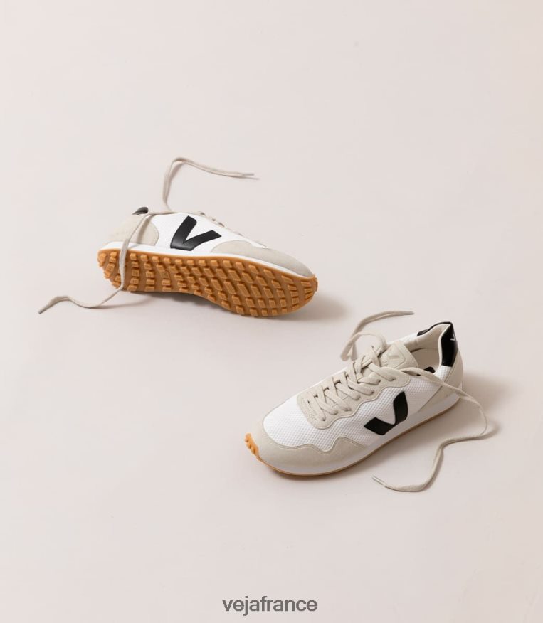 chaussures Veja sdu rec alveomesh blanc noir naturel femmes 0826JT264
