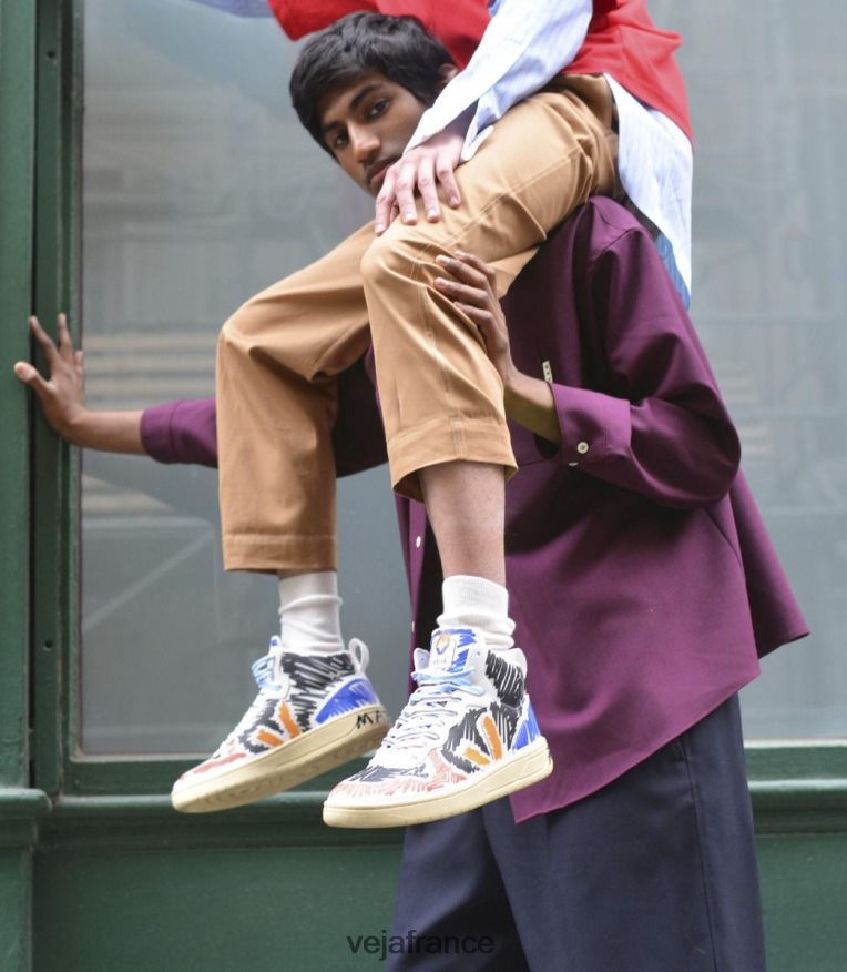 chaussures Veja X v-15 cuir marni noir femmes 0826JT240