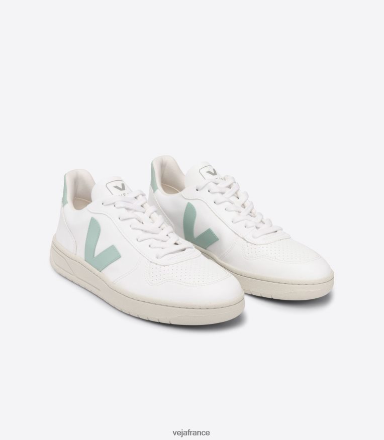 chaussures Veja v-10 cwl matcha blanc femmes 0826JT298