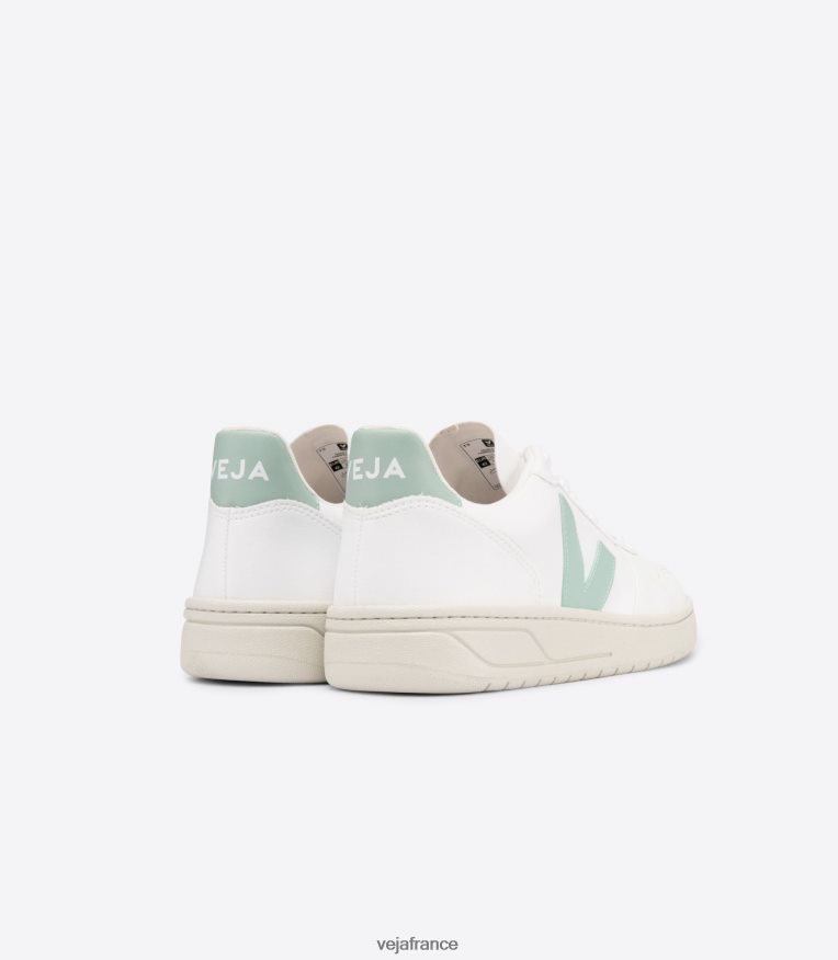 chaussures Veja v-10 cwl matcha blanc femmes 0826JT298