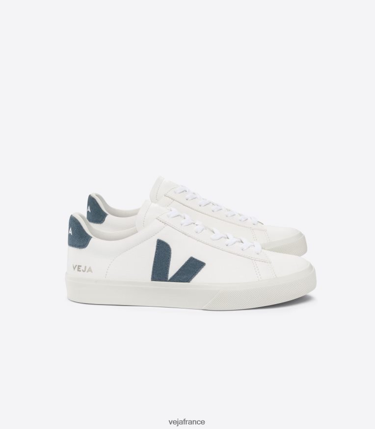 chaussures Veja campo chromefree cuir blanc california Hommes 0826JT7