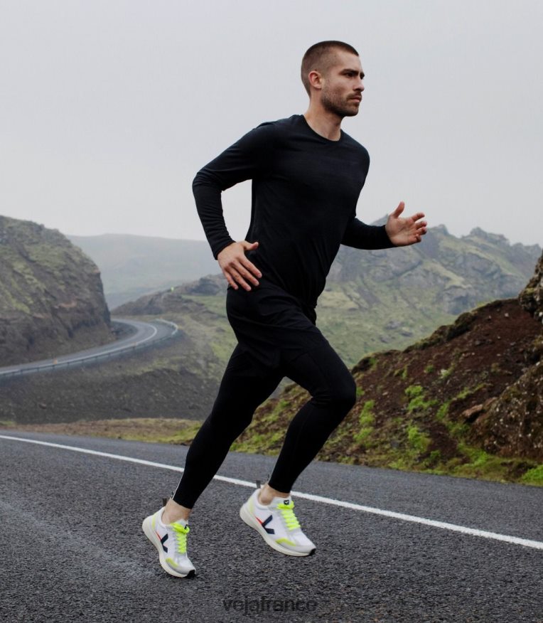 chaussures Veja condor 2 alveomesh blanc nautico multico Hommes 0826JT189