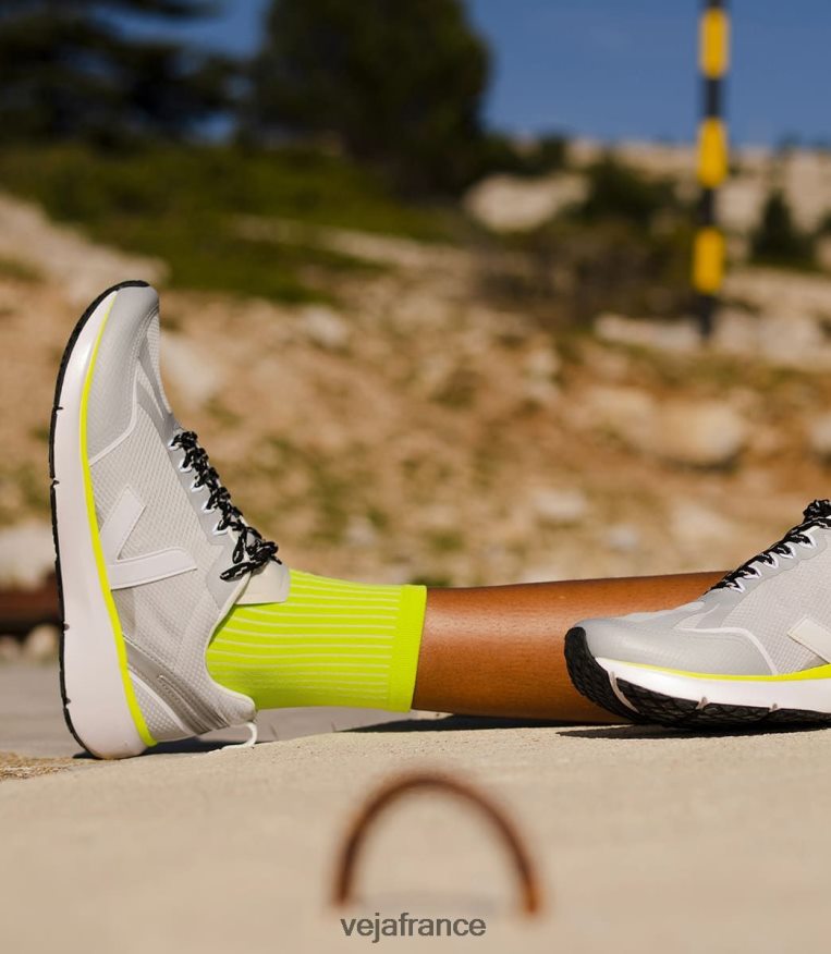 chaussures Veja condor 2 alveomesh gris clair argent Hommes 0826JT194