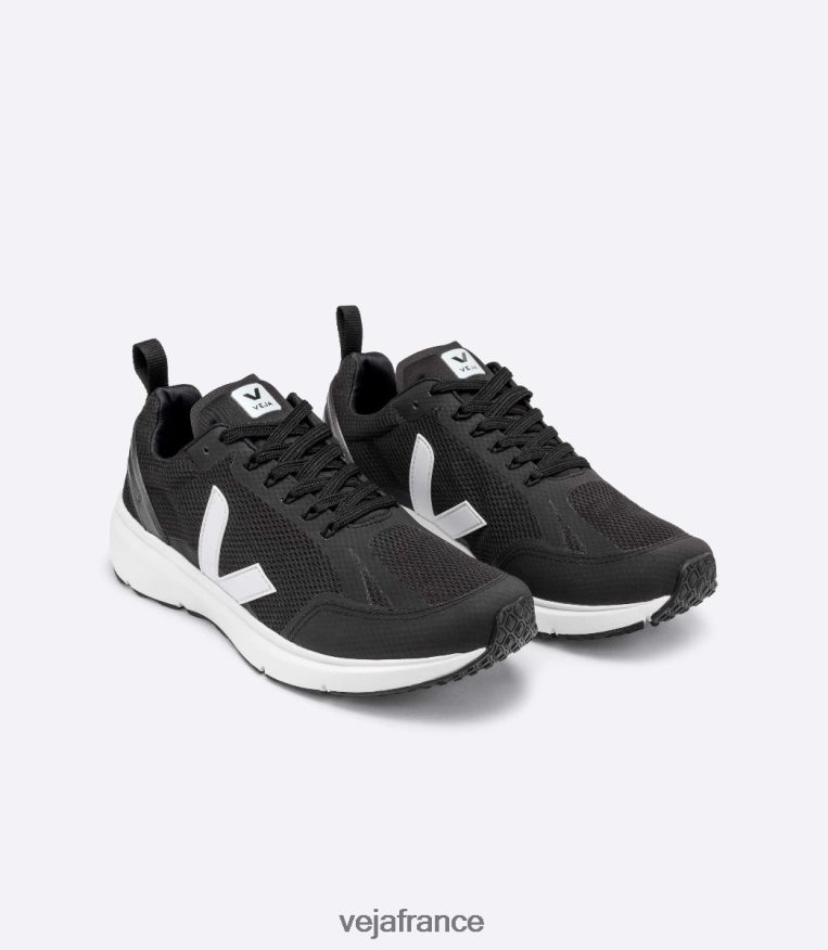 chaussures Veja condor 2 alveomesh noir blanc Hommes 0826JT193