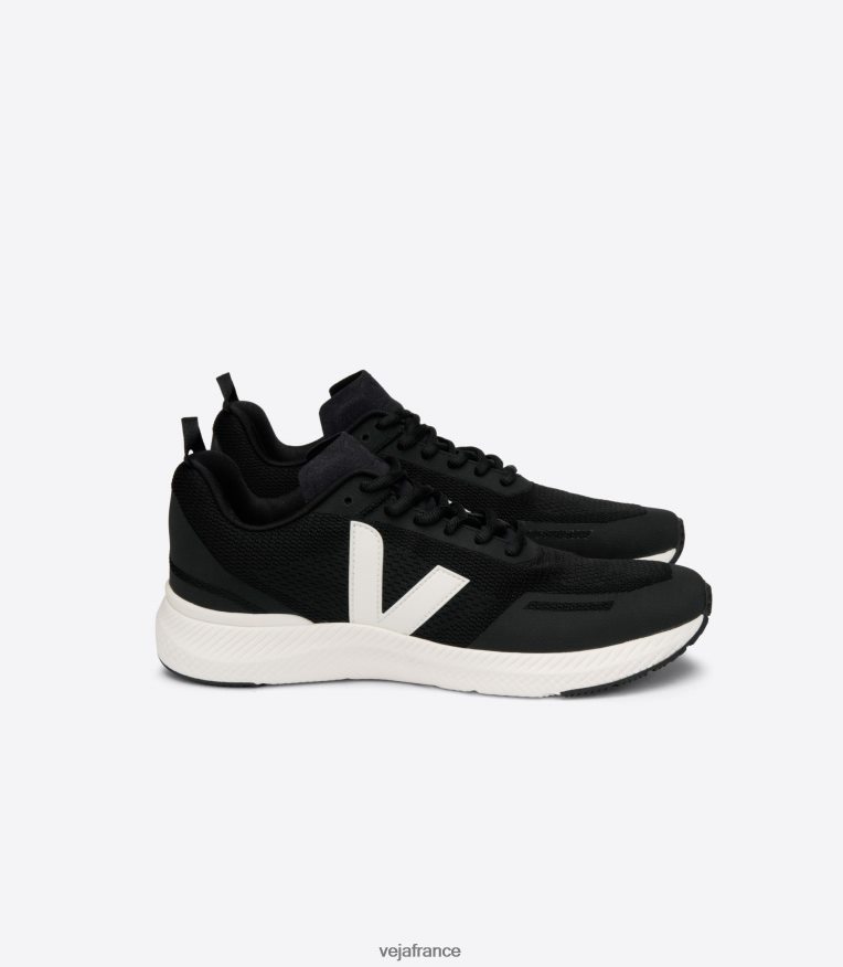 chaussures Veja impala crème noire Hommes 0826JT215