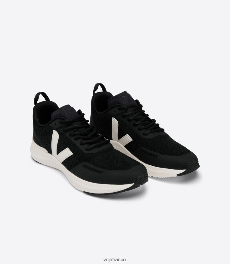 chaussures Veja impala crème noire Hommes 0826JT215