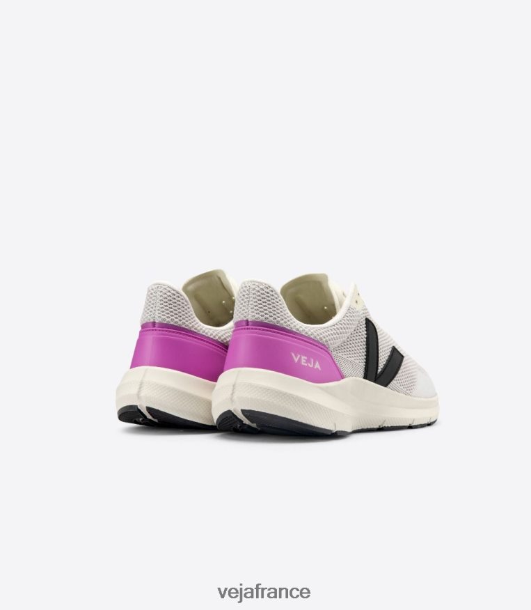 chaussures Veja marlin v-knit craie noir ultraviolet Hommes 0826JT211