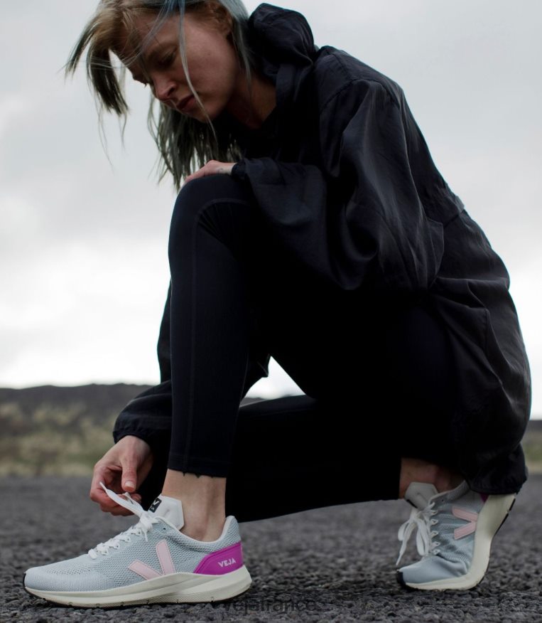 chaussures Veja marlin v-knit craie noir ultraviolet Hommes 0826JT211