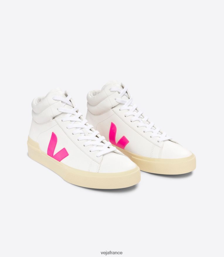 chaussures Veja minotaure cuir sans chrome beurre de sari blanc Hommes 0826JT77