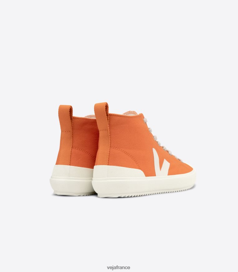 chaussures Veja toile nova ht citrouille pierre Hommes 0826JT152