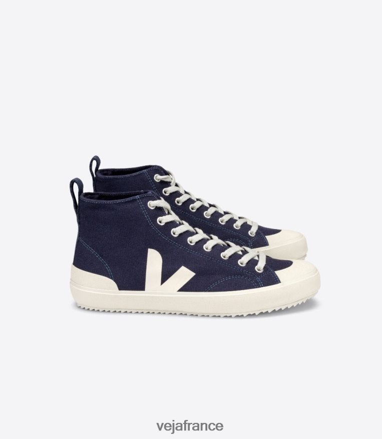 chaussures Veja toile nova ht marine pierre Hommes 0826JT151