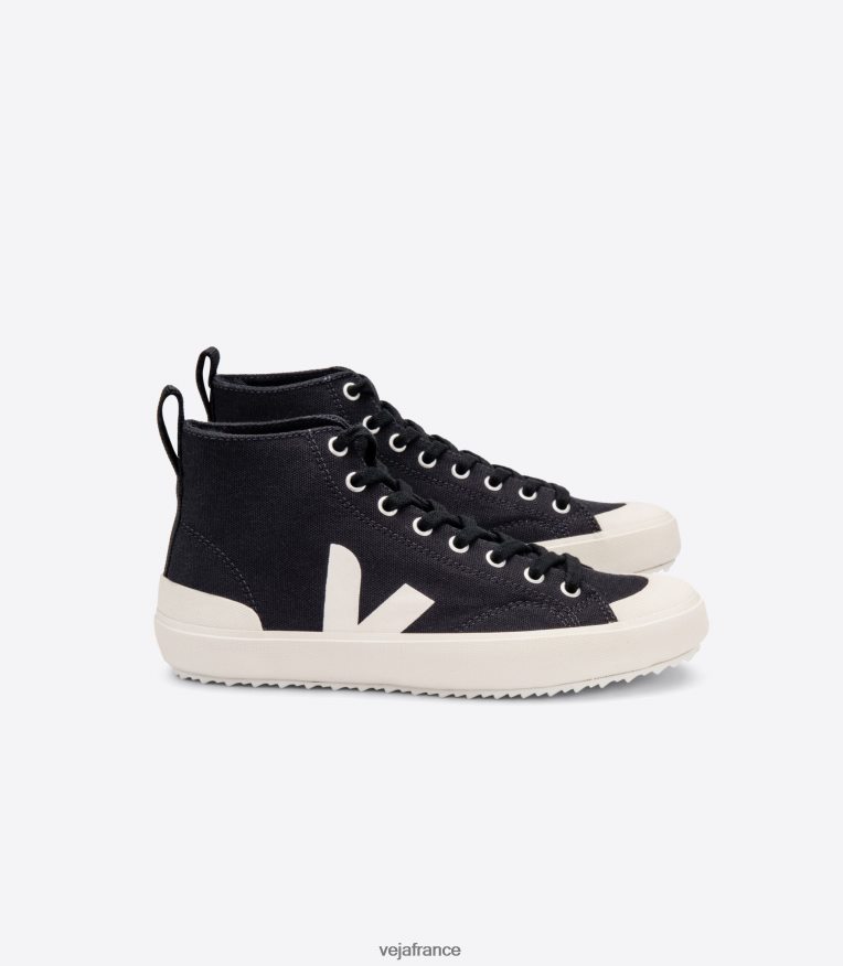 chaussures Veja toile nova ht noir pierre Hommes 0826JT157