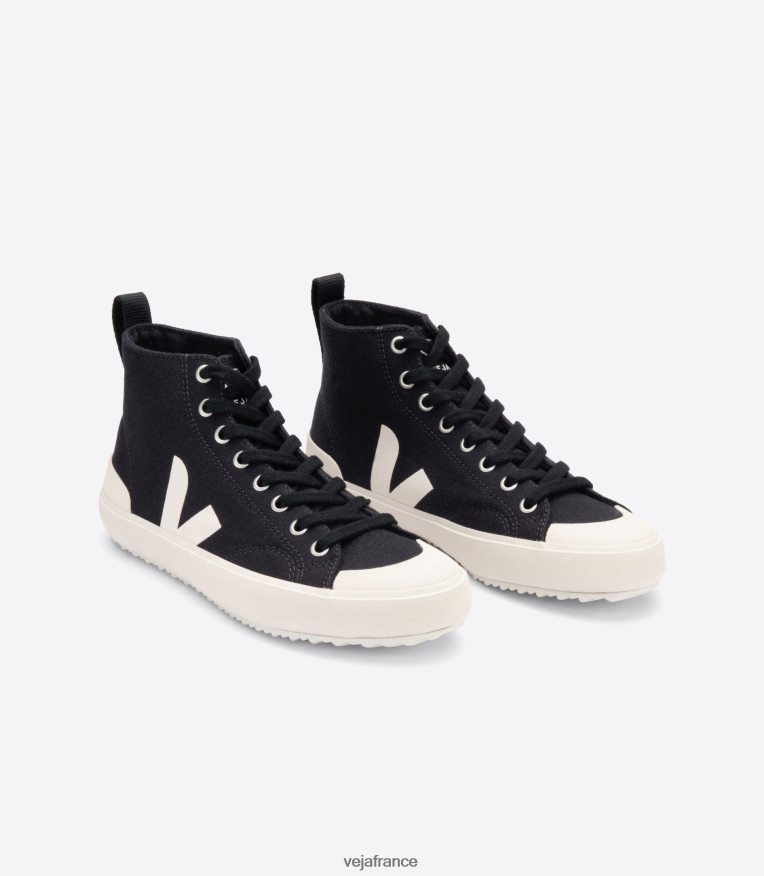 chaussures Veja toile nova ht noir pierre Hommes 0826JT157