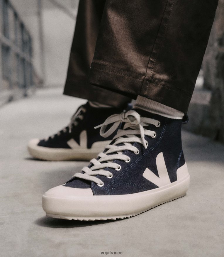 chaussures Veja toile nova ht noir pierre Hommes 0826JT157