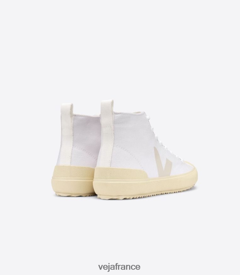 chaussures Veja toile nova ht semelle beurre blanche Hommes 0826JT159