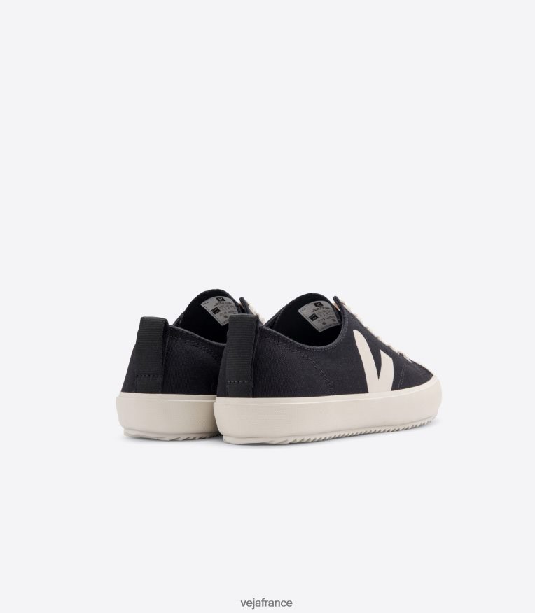 chaussures Veja toile nova pierre noire Hommes 0826JT156