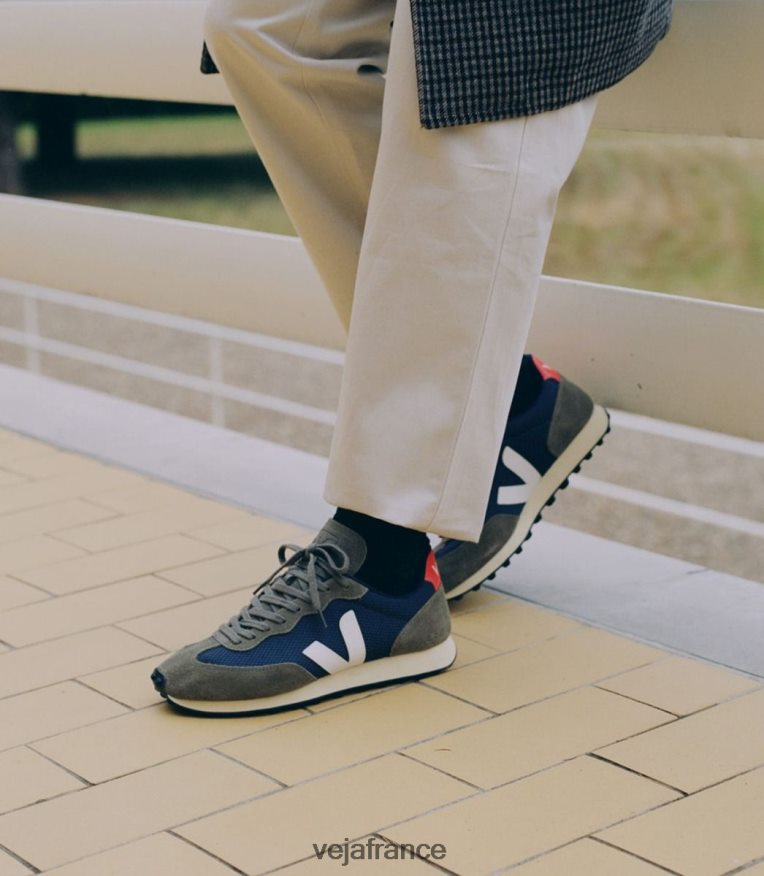 chaussures Veja rio branco alveomesh nautico blanc orange fluo Hommes 0826JT99