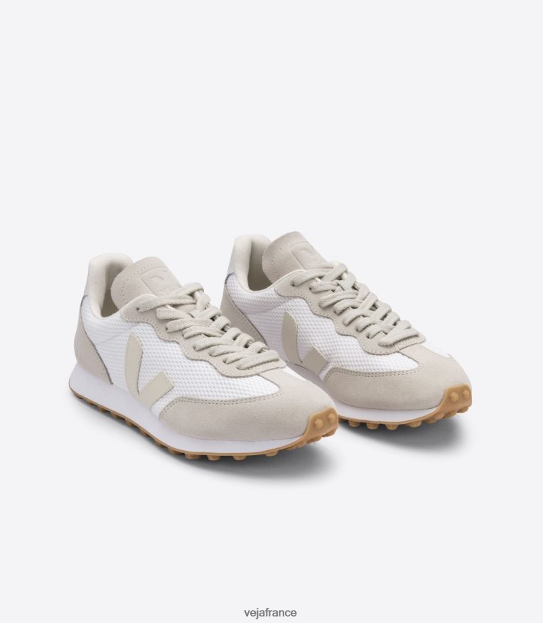 chaussures Veja rio branco alveomesh pierre blanche naturelle Hommes 0826JT96