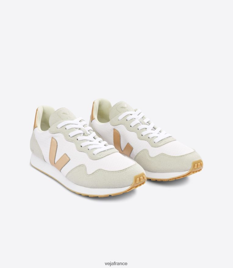 chaussures Veja sdu alveomesh platine blanche Hommes 0826JT146