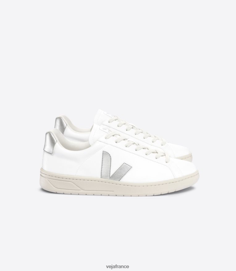 chaussures Veja urca cwl blanc argent Hommes 0826JT137