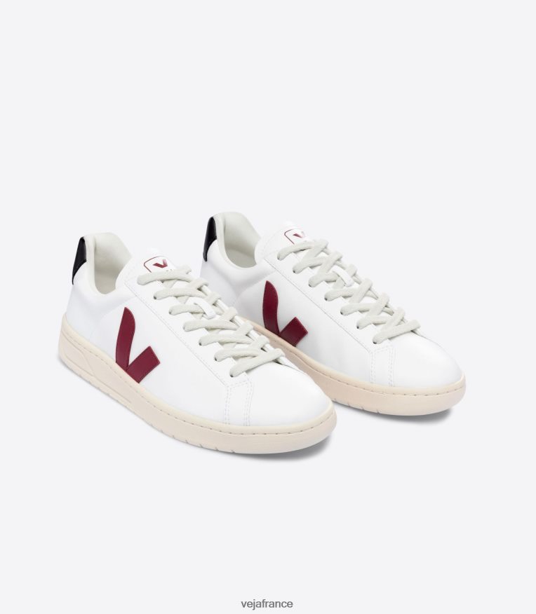chaussures Veja urca cwl blanc marsala noir Hommes 0826JT135