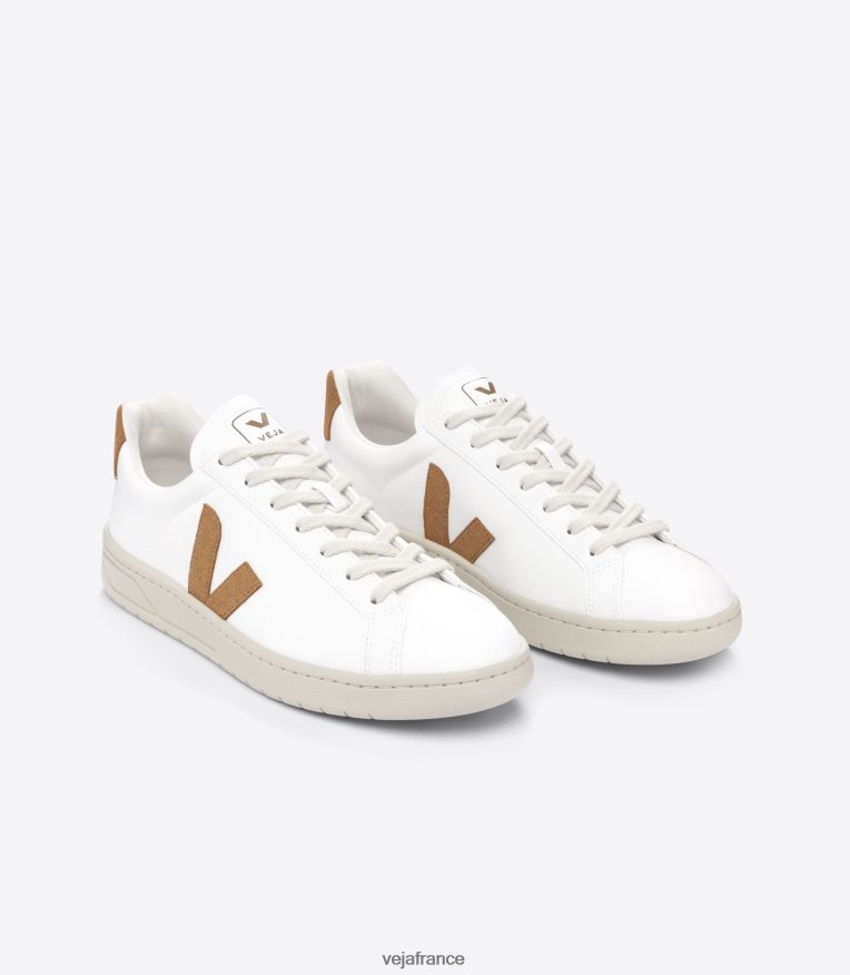 chaussures Veja urca cwl chameau blanc Hommes 0826JT133