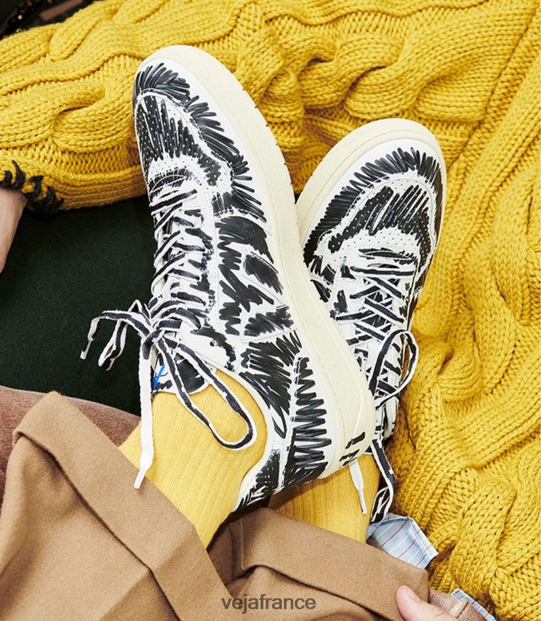 chaussures Veja X v-10 cuir marni noir complet Hommes 0826JT66