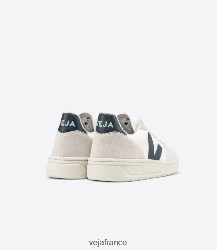 chaussures Veja v-10 b-mesh blanc nautico Hommes 0826JT46