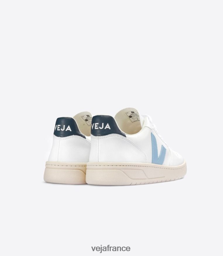 chaussures Veja v-10 cwl acier blanc nautico Hommes 0826JT55