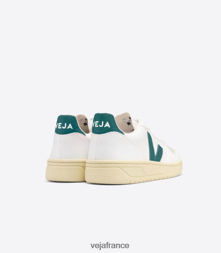 chaussures Veja v-10 cwl blanc bretagne Hommes 0826JT49