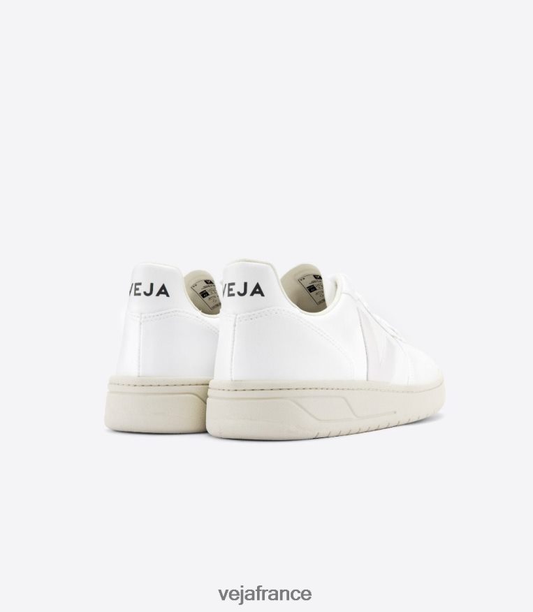 chaussures Veja v-10 cwl entièrement blanc Hommes 0826JT41