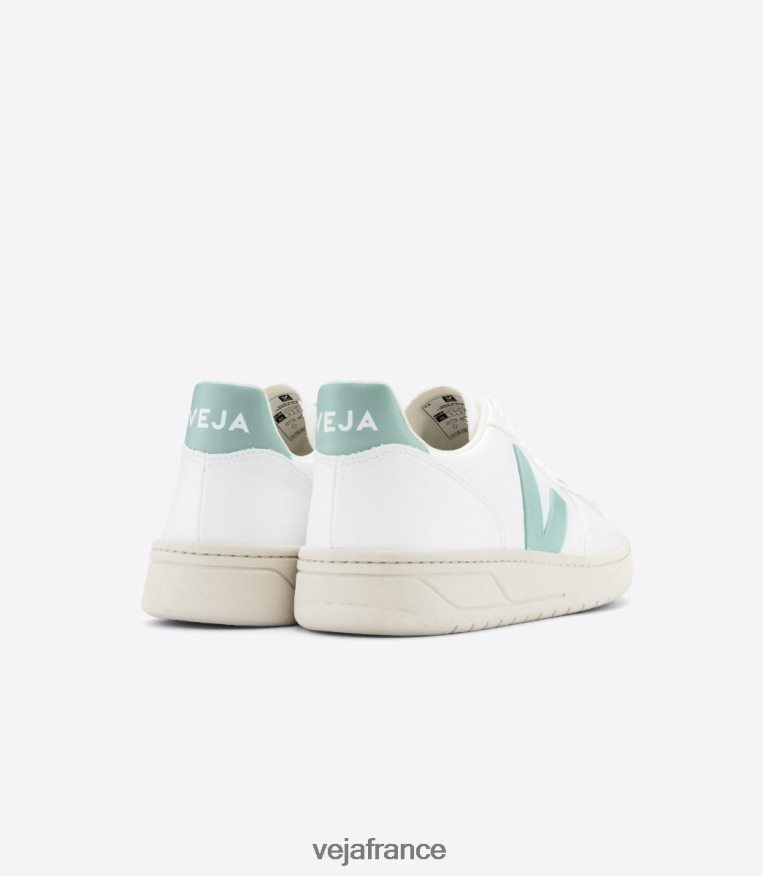 chaussures Veja v-10 cwl matcha blanc Hommes 0826JT64