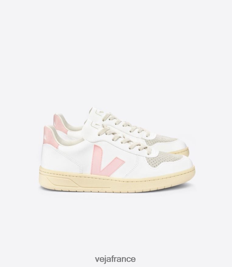 chaussures Veja v-10 cwl pétale blanc Hommes 0826JT52